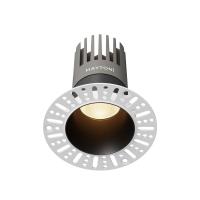 Встраиваемый светильник Maytoni Technical Dip DL122-15W-3K-TRS-B