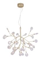 Подвесная люстра Crystal Lux Evita EVITA SP36 GOLD/TRANSPARENT