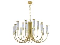 Подвесная люстра Newport 4558+4+4/C mat.gold М0071545