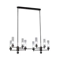 Люстра на штанге AM Group INDIGO SPL8 PEARL BLACK