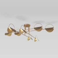 Потолочная люстра Eurosvet Grazia 70148/8 золото Smart a062039