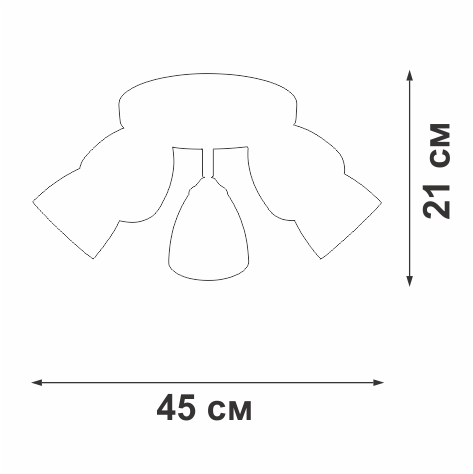 Спот Vitaluce V4355-0/5PL