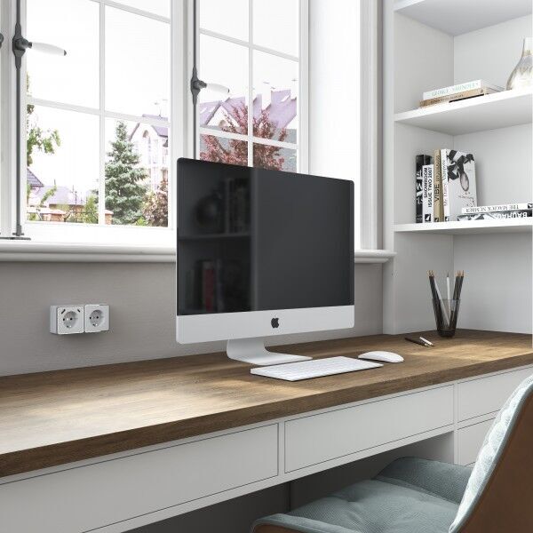 Розетка с заземлением, шторками и USB тип A+C Werkel Gallant W5071706 4690389179624 a057701