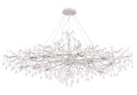 Подвесная люстра Crystal Lux REINA V2 SP12 L1500 SILVER PATINA