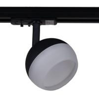 Трековый однофазный светильник Reluce 53008-9.3-001CT GX53 BK