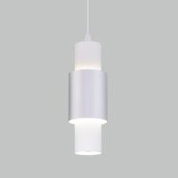 Подвесной светильник Eurosvet Bento 50204/1 LED белый/матовое серебро