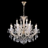 Подвесная люстра Crystal Lux CRISTELLE SP8+4 GOLD