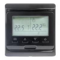 Терморегулятор для теплого пола E-51.716 (3.5 кВт) черный