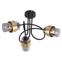 Потолочный светильник Escada Hurricane 1139/3P Black/Gold