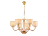 Подвесная люстра Newport 8686/C gold polished amber М0071803