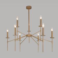Люстра на штанге Eurosvet Anders 60142/9 латунь Smart a061931