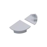 Заглушка без отверстия для алюминиевого профиля 08-21/31 Apeyron 3-08-21-1