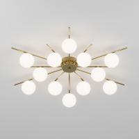 Потолочная люстра Eurosvet Sabina 302001/12 латунь Smart a072017