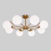 Подвесная люстра Eurosvet Frost 70154/8 латунь