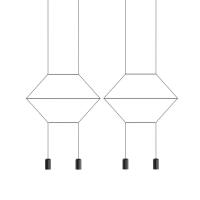Подвесной светильник ImperiumLoft Via Wireflow Polyhedral 144326-22