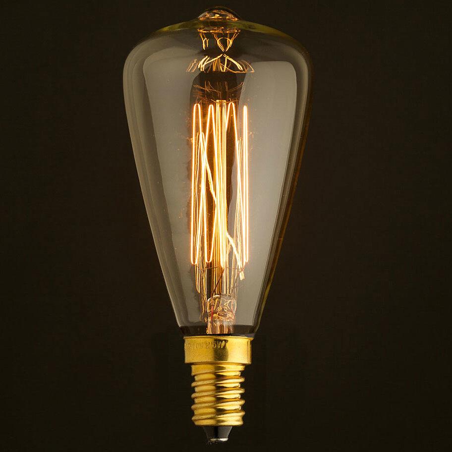 Лампа Edison e14 лофт