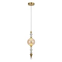 Подвесной светильник Indigo Sorpresa 11056/1P Amber V000190L