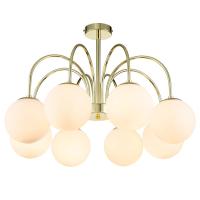 Люстра на штанге Indigo Voga 13017/8R Gold V000326