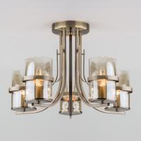 Потолочная люстра Eurosvet 60085/5 античная бронза