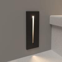 Встраиваемый светодиодный светильник Elektrostandard Step 8 40108/Led черный