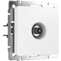 ТВ-розетка оконечная (белый матовый) W1183061 Werkel