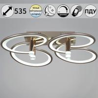 Потолочная люстра Reluce 09253-0.3-4S Champaign silver