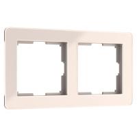 Рамка на 2 поста Acrylic айвори W0022743 Werkel