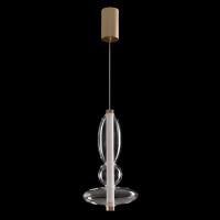 Подвесной светильник Crystal Lux QUASAR SP10W LED TRANSPARENT