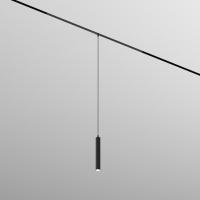 Трековый однофазный светильник Denkirs Simple Spot DK8208-BK