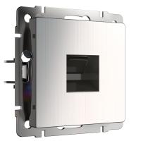 Розетка Ethernet RJ-45 глянцевый никель WL02-RJ-45 Werkel