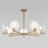 Потолочная люстра Eurosvet Marble 60158/7 латунь Smart a065050