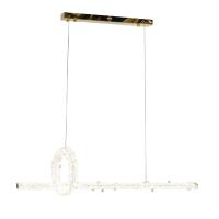 Подвесная люстра AM Group Ovale GD D1000+300