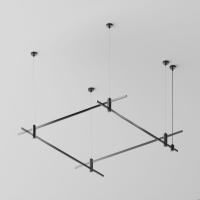 Основание на тросовых подвесах Hang для трековых светильников Maytoni Technical Flarity TFC-Flar-H04-B