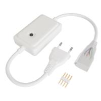 Контроллер RGB 220В 500Вт однокнопочный для светодиодного неона Apeyron 17-49 smd 5050 04-190