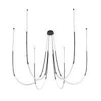 Подвесная люстра Arte Lamp Klimt A2850SP-42BK