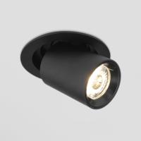 Встраиваемый светодиодный спот Elektrostandard 9917 LED 10W 4200K черный матовый