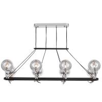 Подвесная люстра Lumina Deco LDP 9110-8-PR BK+CHR