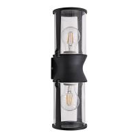 Уличный настенный светильник Arte Lamp Minchir A8306AL-2BK