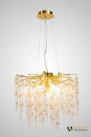 Подвесная люстра AM Group DIAMAND D600 Gold