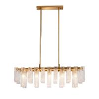 Люстра на штанге Indigo Brina 12027/10PL Brass V000367