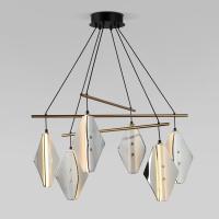 Подвесной светильник Eurosvet Glare 301054 LED латунь a071576