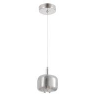 Подвесной светильник Crystal Lux Box SP1 Chrome/Smoke