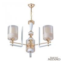Подвесная люстра Arte Milano Florentia-6087 306087/3 Wh/Gd
