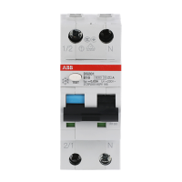 Дифференциальный автомат ABB DS201 B16A 30mA тип А