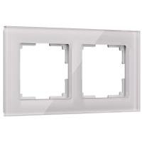 Рамка Favorit на 2 поста дымчатый WL01-Frame-02 Werkel