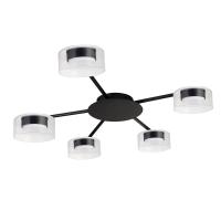 Потолочная люстра Arte Lamp Alius A8042PL-5BK