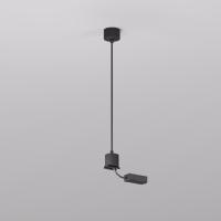 Подвод питания для подвесного монтажа трека Denkirs Smart Base TR2124-BK