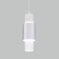 Подвесной светильник Eurosvet Bento 50204/1 LED белый/матовое серебро