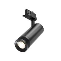Трековый трехфазный светильник Maytoni Focus Zoom TR198-3-20W2.7K-Z-B