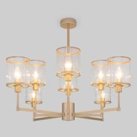 Люстра на штанге Eurosvet Inari 60144/8 золото Smart a061943